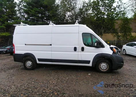 2021 Ram Promaster 2500 High Roof 159 Wb from USA, damaged, VIN 3C6LRVDG4ME527924